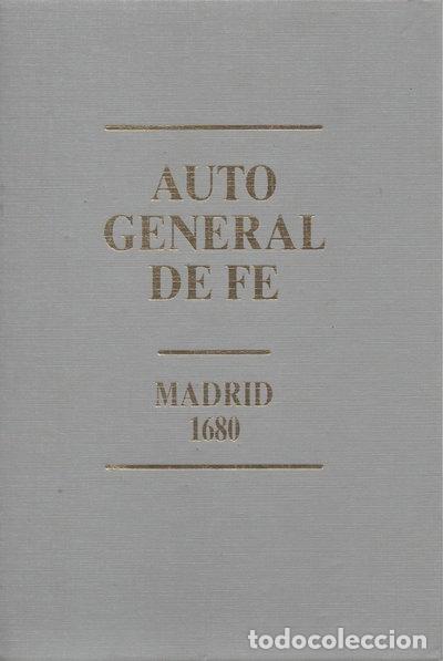 Livros em segunda m&atilde;o: Auto general de fe. Madrid 1680- 9788493191726