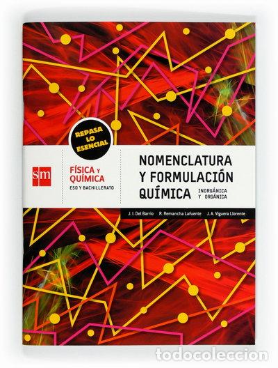 Libros: Cuaderno de nomenclatura y formulaci&oacute;n qu&iacute;mica- 9788467550153