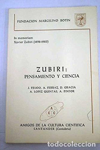 Libros: Zubiri: pensamiento y ciencia- 9788439805519