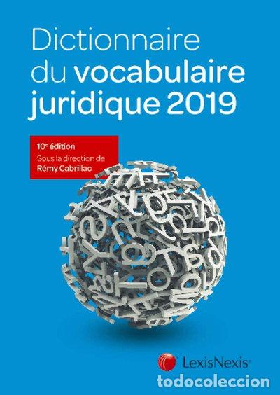 Libri di seconda mano: Dictionnaire du vocabulaire juridique 2019- 9782711029402
