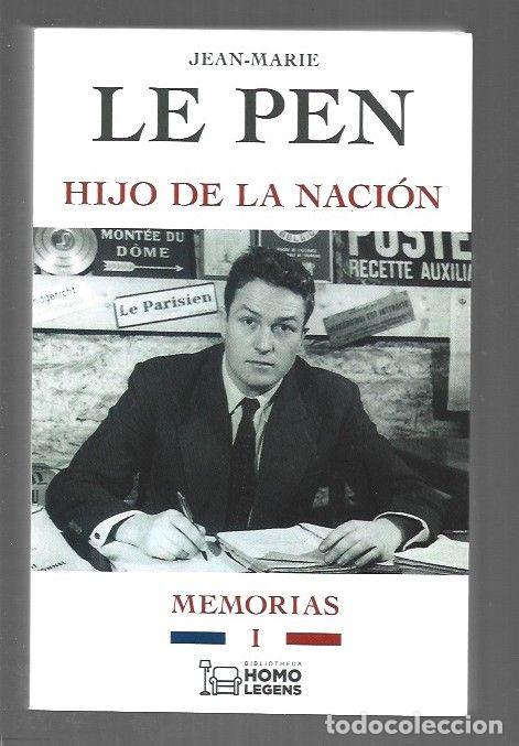 books: HIJO DE LA NACION. MEMORIAS I - LE PEN, JEAN-MARIE