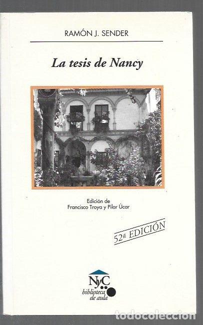 Libros: TESIS DE NANCY - LA - SENDER, RAMON J. - Foto 1