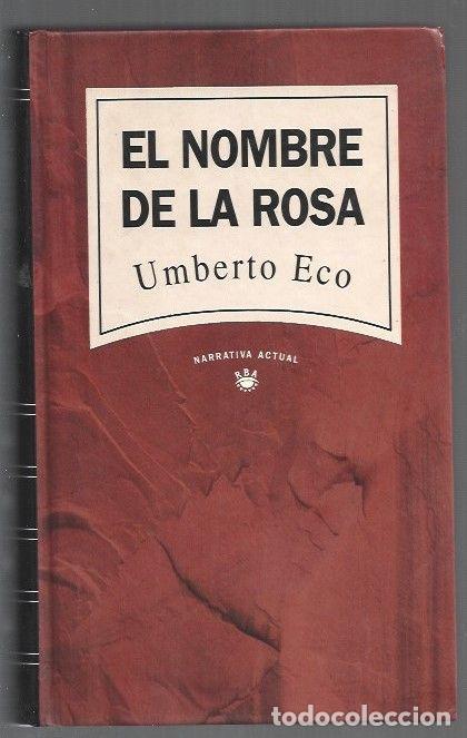 Libros: NOMBRE DE LA ROSA - EL - ECO, UMBERTO - Foto 1