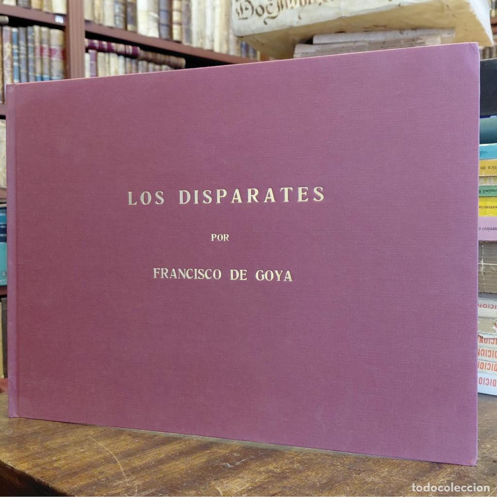 B&uuml;cher: LOS DISPARATES. Con una colecci&oacute;n de veintid&oacute;s estampas grabadas directamente sobre la plancha al