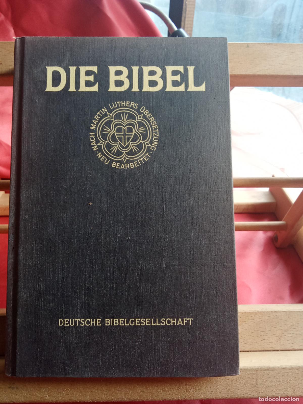 Livros em segunda m&atilde;o: Die Bibel (biblia en alem&aacute;n) L.28105-1006