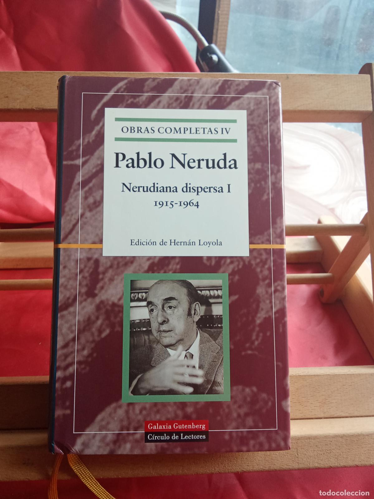 books: Nerudiana dispersa I. Pablo Neruda L.28105-1009