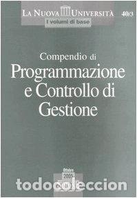 Livros em segunda m&atilde;o: Compendio di programmazione e controllo di gestione- 9788824480376