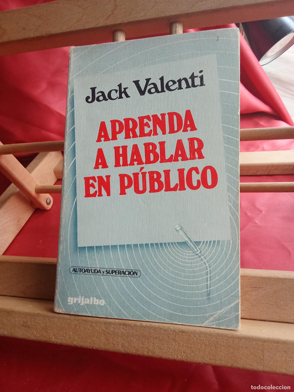 Libros: Aprenda ha hablar en p&uacute;blico. Jack Valenti L.28105-1012