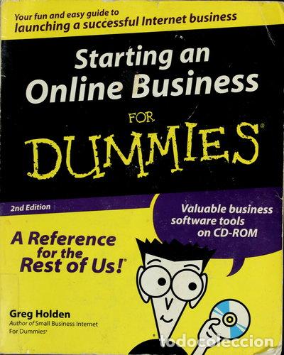 books: Starting an Online Business For Dummies- 9780764506888