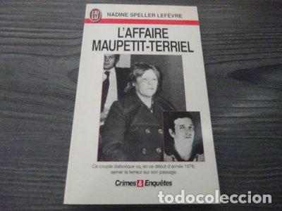 Libros: L'affaire Maupetit-Terriel- 9782277070849
