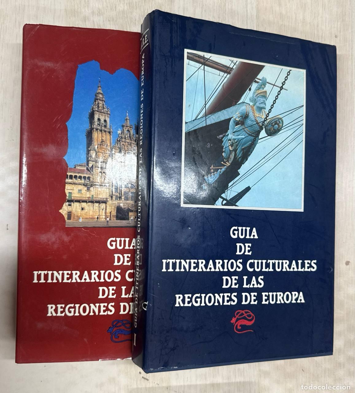 Libros: Gu&iacute;a de los itinerarios culturales de la regiones de Europa. 2 Vol&uacute;menes.