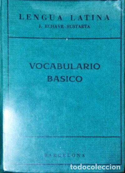books: Lengua Latina Vocabulario Basico- 9788485200023