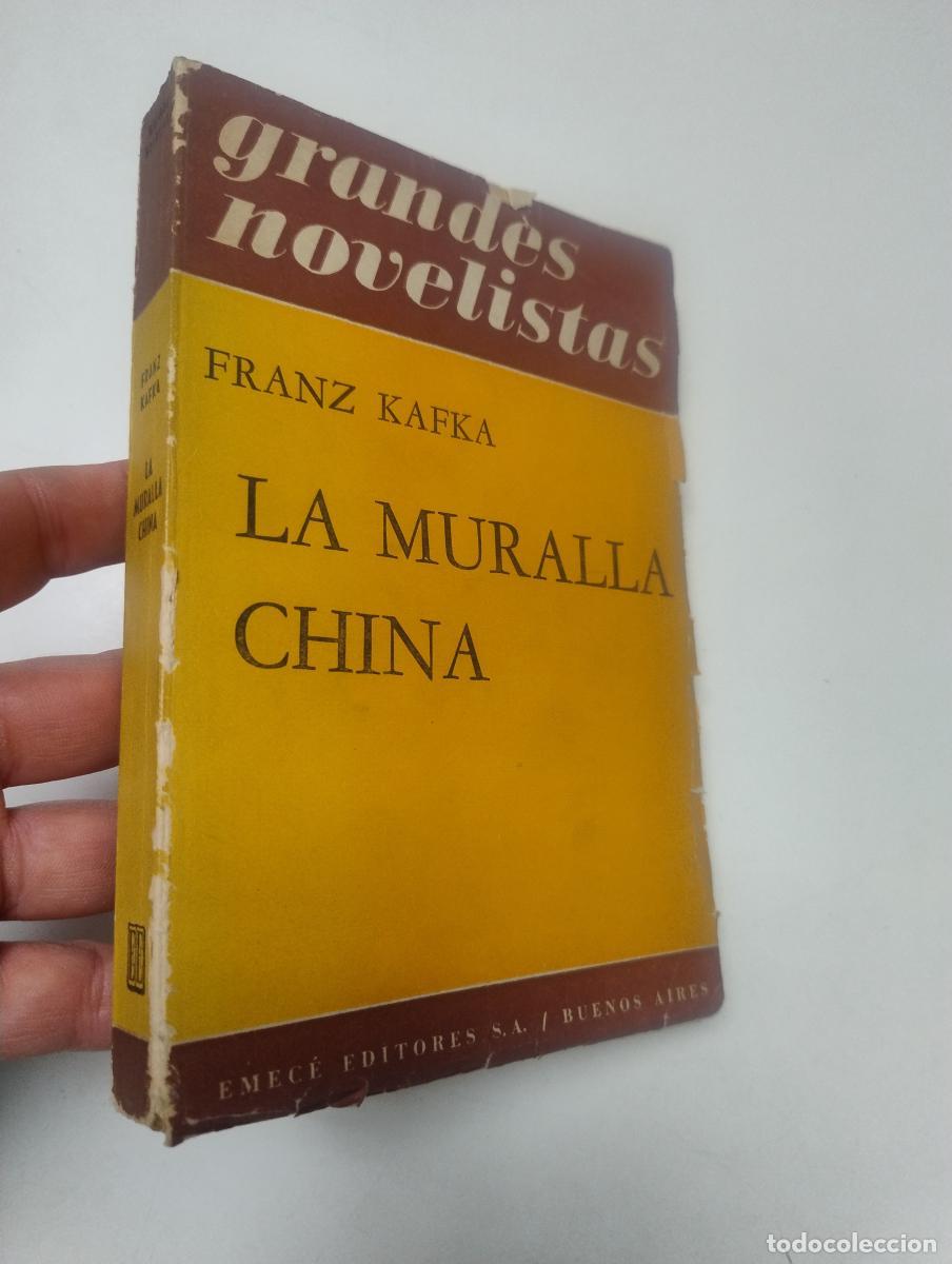 Libros: La muralla china - Franz Kafka