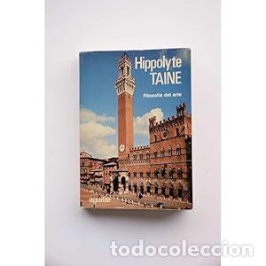 Libri di seconda mano: FILOSOF&Iacute;A DEL ARTE - Taine,Hippolyte