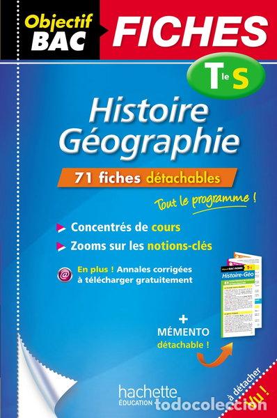 Libros: Objectif Bac Fiches D&eacute;tachables Histoire-G&eacute;ographie Term S- 9782012707399