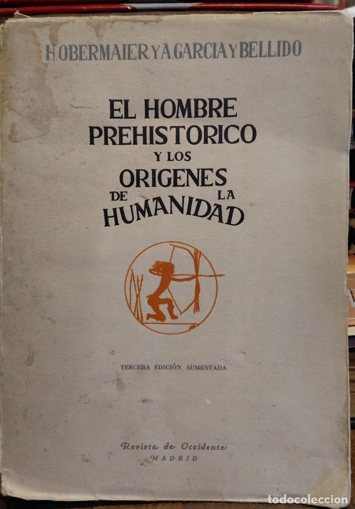 Libros: EL HOMBRE PREHIST&Oacute;RICO Y LOS OR&Iacute;GENES DE LA HUMANIDAD. Con XXX l&aacute;minas y 64 grabados. 3&ordf; ed. Aum