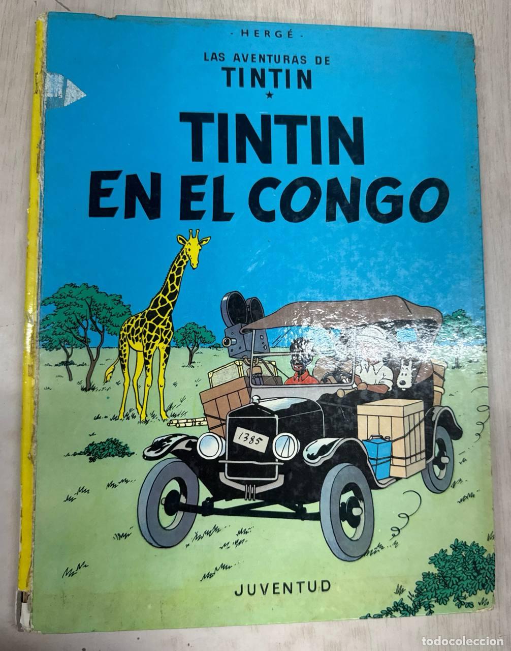 Libros: Las Aventuras de TINTIN: Tint&iacute;n en el Congo.