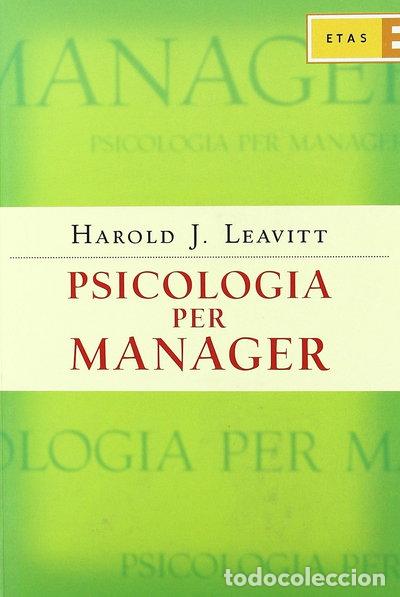 books: Psicologia per manager- 9788845301209
