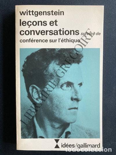 Libros: Le&ccedil;ons et conversations sur l'esth&eacute;tique, la psychologie et la croyance relig...- 9782070354771