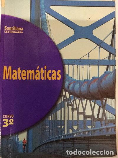 books: Matem&aacute;ticas, 3 eso- 9788429443875