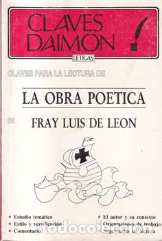 Libros: Claves para la lectura de la obra po&eacute;tica de Fay Luis de Le&oacute;n - Gaspar Garrote Bernal
