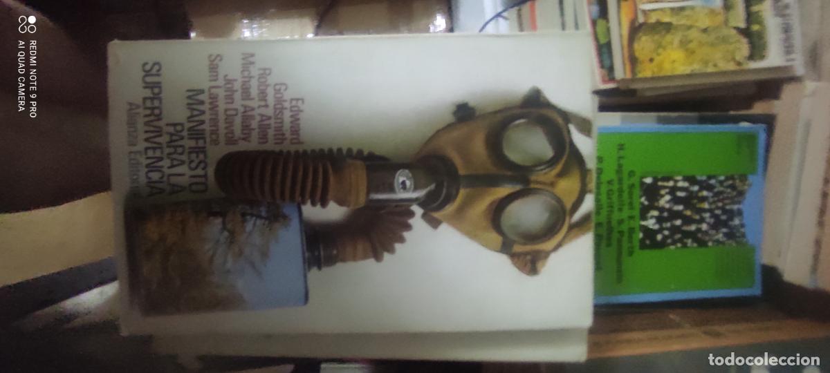 Libros: MANIFIESTO PARA LA SUPERVIVENCIA. E. GOLDSMITH; R. ALLEN; M. ALLABY..