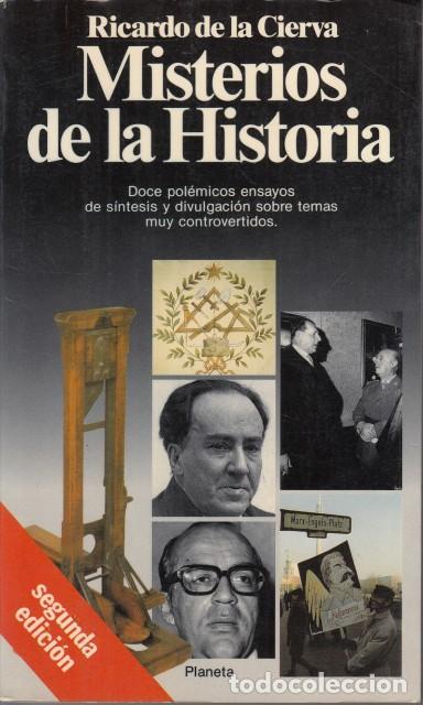 Libros: MISTERIOS DE LA HISTORIA - DE LA CIERVA, RICARDO - Foto 1