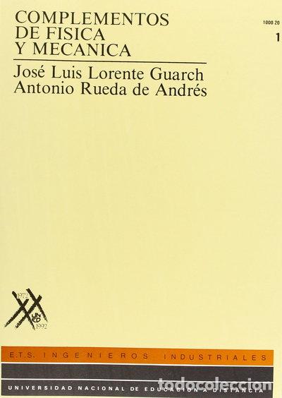 Libros: Complementos de f&iacute;sica y mec&aacute;nica- 9788436219524