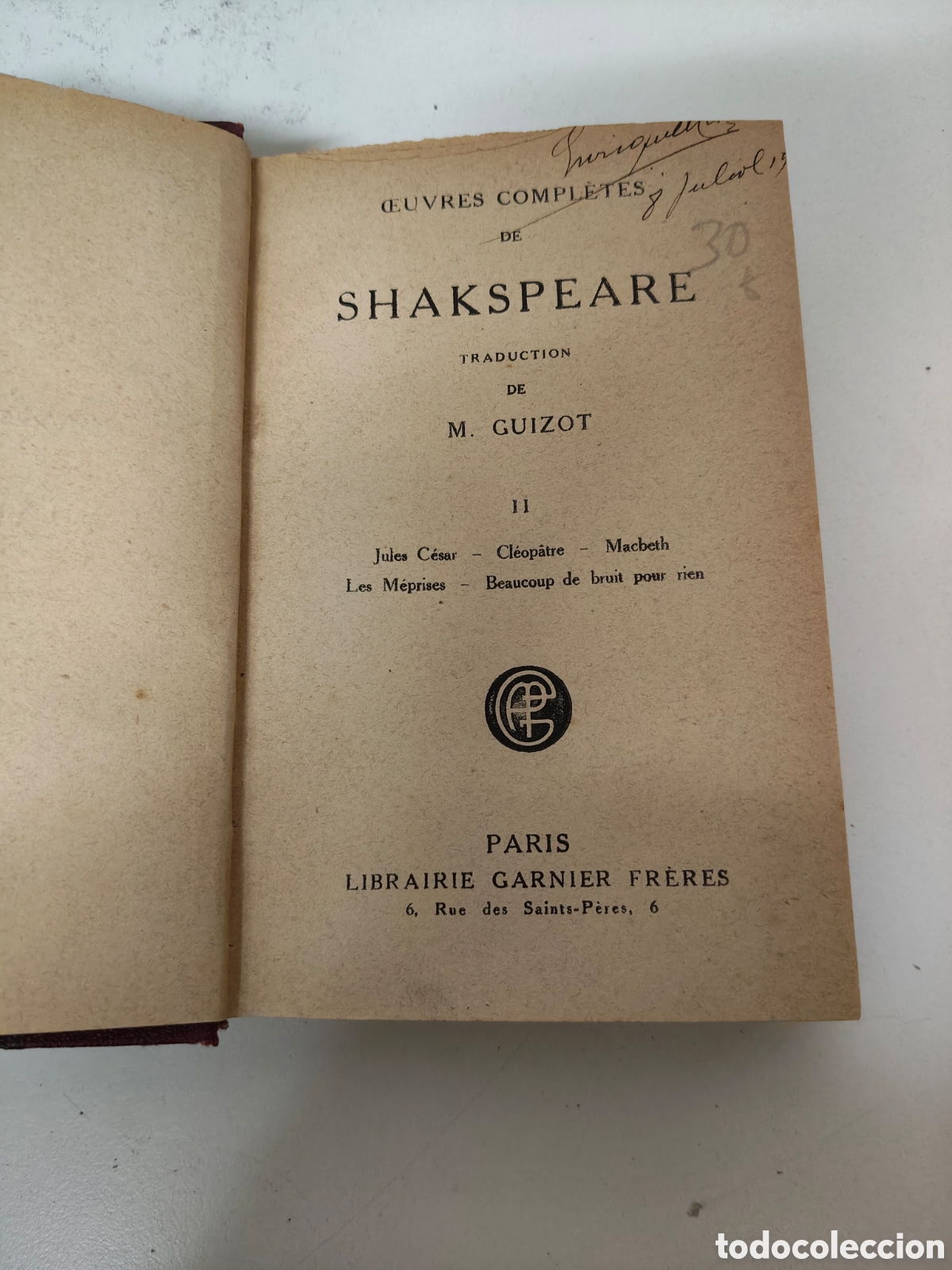 Libros: Obras completas de Shakespeare