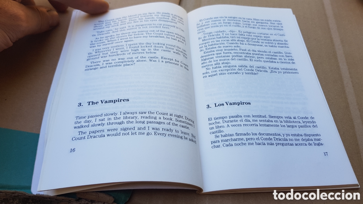 Libros: BRAM STOKER DRACULA textos paralelos - Foto 2