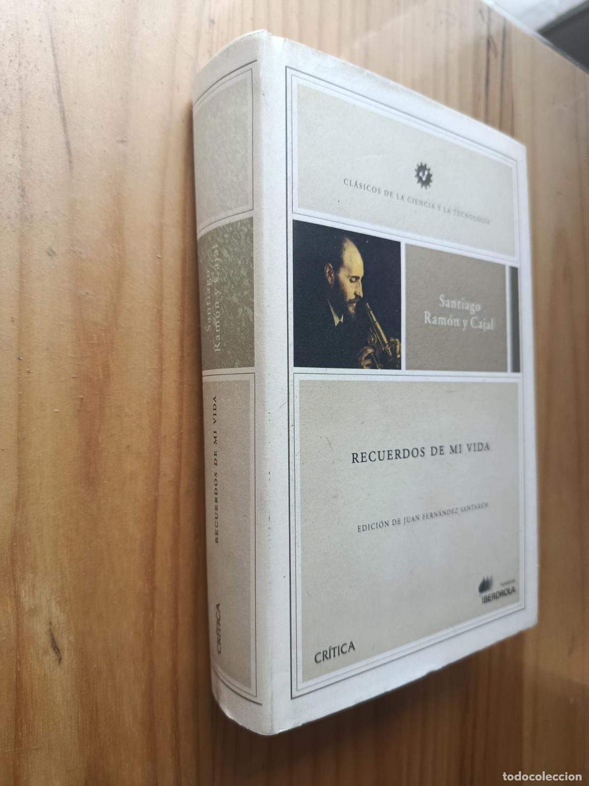 Livros em segunda m&atilde;o: Recuerdos de mi vida - Santiago Ram&oacute;n y Cajal