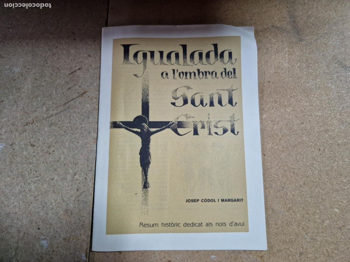 Libros: IGUALADA A I'OMBRA DEL SANTI CRIST.