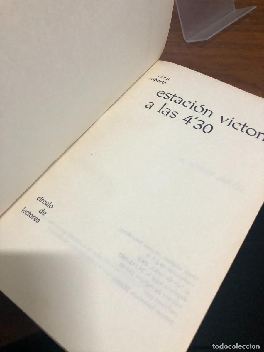 Libros: Estaci&oacute;n Victoria a las 430 Cecil Roberts - Foto 2