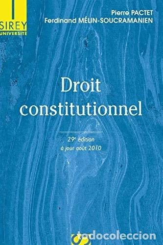 Libros: Droit constitutionnel- 9782247089505