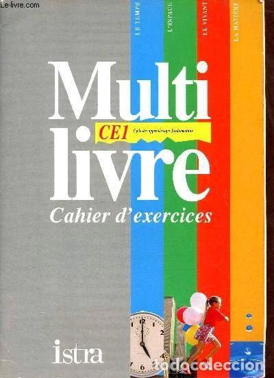 Libros: Multilivre Ce1: Cahier d'exercices- 9782011159298