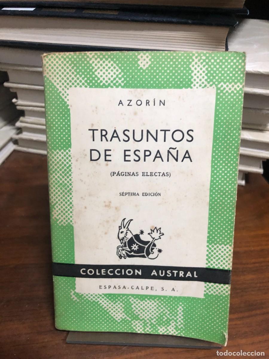 Libros: Trasuntos de Espa&ntilde;a Azor&iacute;n