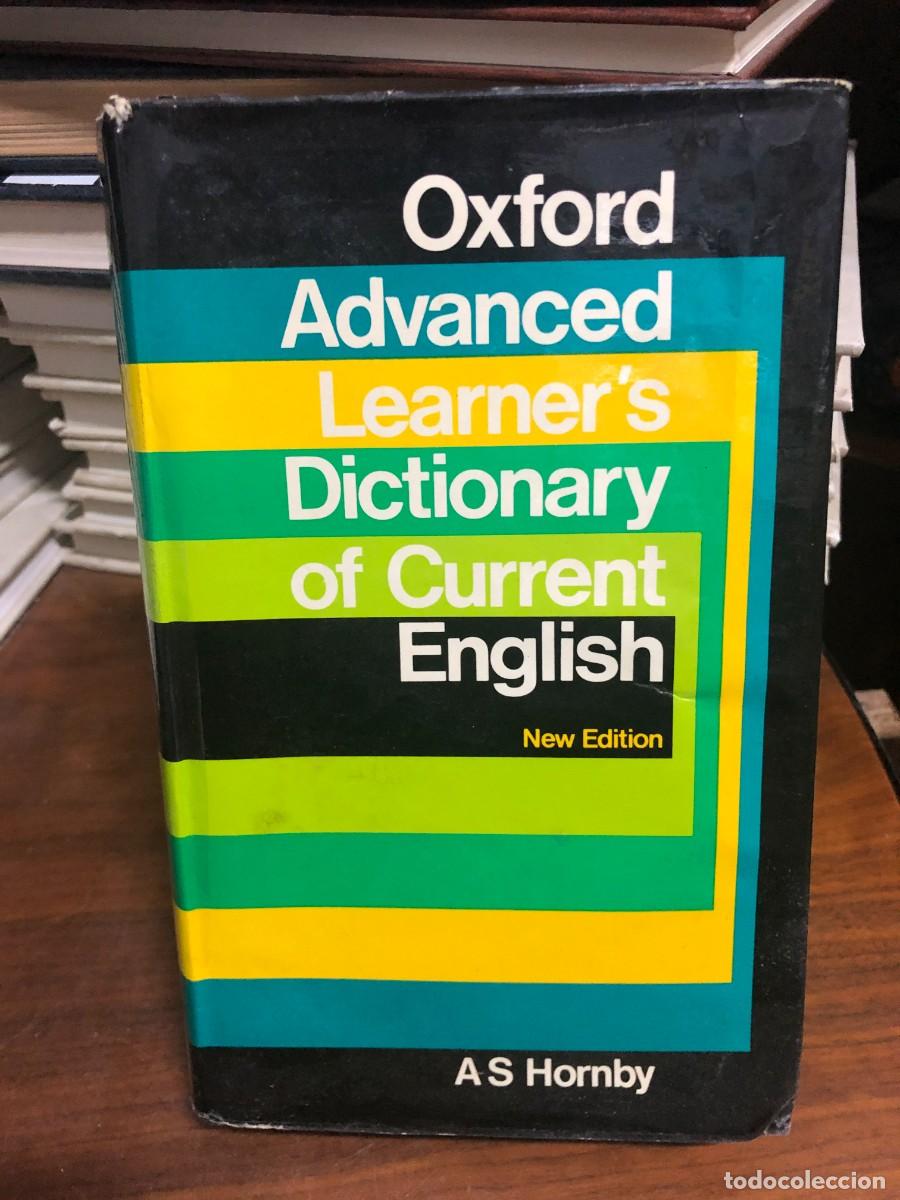 Libros: Oxford Advanced Learner's Dictionary A. S. Hornby