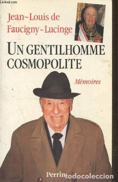 Livres: Un gentilhomme cosmopolite- 9782262007645