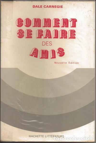 Livros em segunda m&atilde;o: Comment se faire des amis- 9782010170188