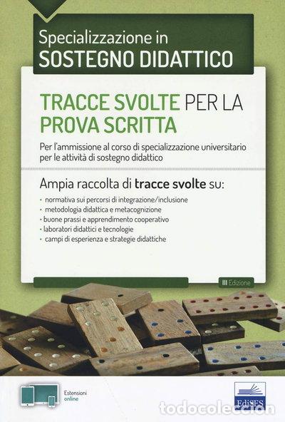 B&uuml;cher: EdiTEST. Tracce svolte per la prova scritta di sostegno didattico- 9788893622530