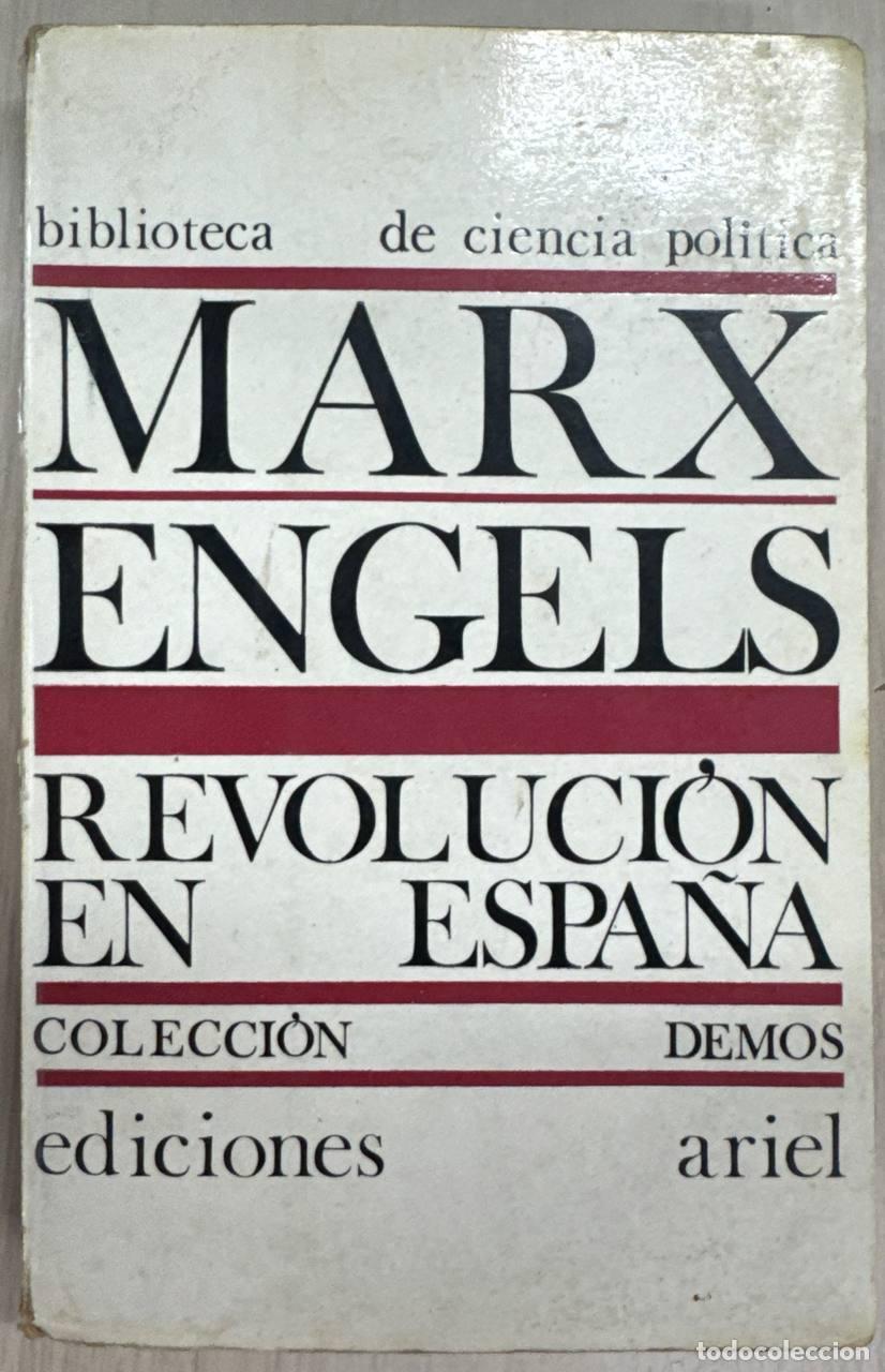 Livros em segunda m&atilde;o: Revoluci&oacute;n en Espa&ntilde;a - MARX - ENGELS.