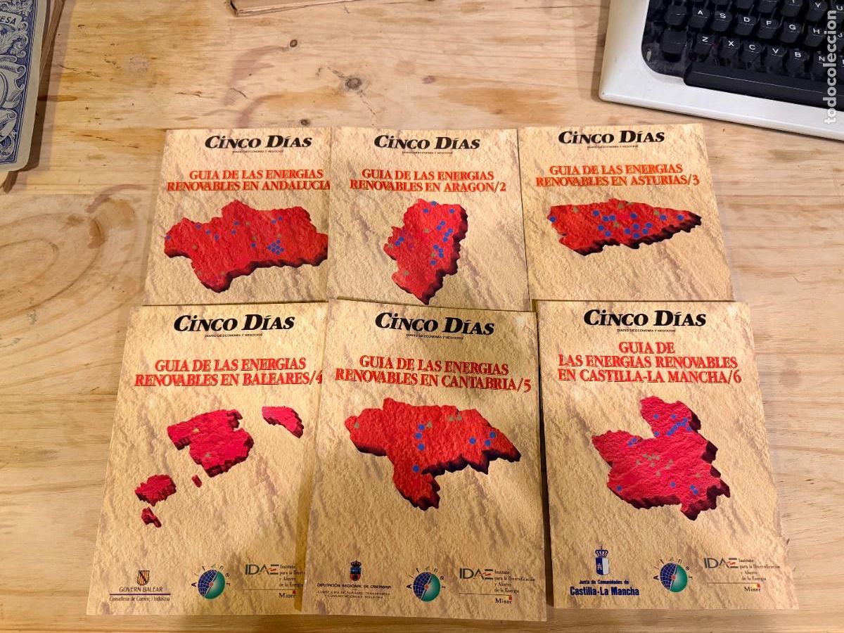 Libri di seconda mano: GUIA DE LAS ENERG&Iacute;AS RENOVABLES- 6 TOMOS