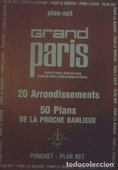 B&uuml;cher: Grand Paris 20 Ardts 50 Plans- 3295440000025