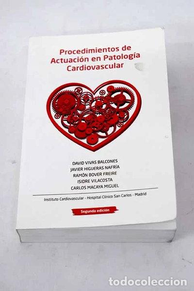 books: Procedimientos de actuaci&oacute;n en patolog&iacute;a cardiovascular- 9788461709274