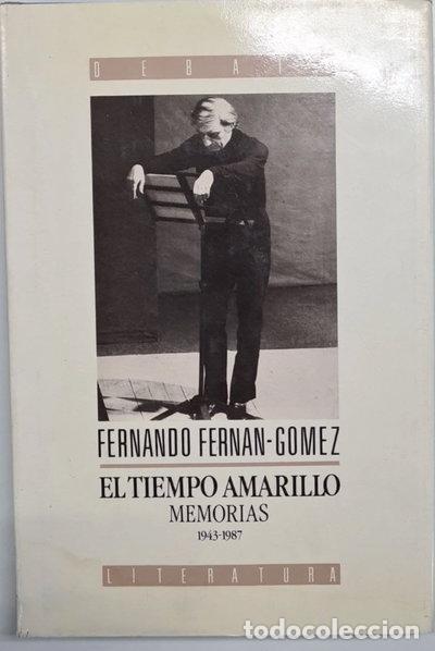 Libros: El tiempo amarillo- 9788474444049