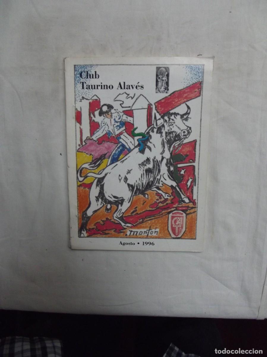 B&uuml;cher: CLUB TAURINO ALAVES AGOSTO 1996