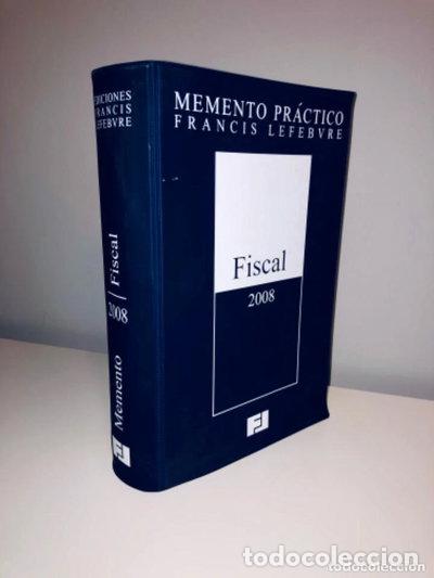 Libros: Memento fiscal 2008- 9788496535688