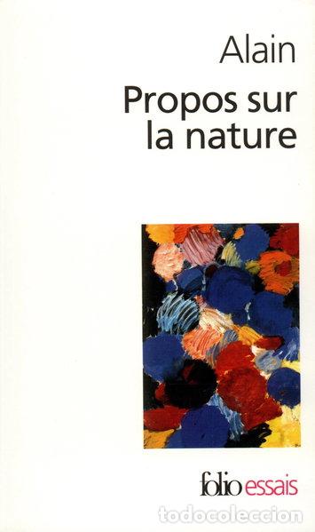 books: Propos sur la nature- 9782070302789