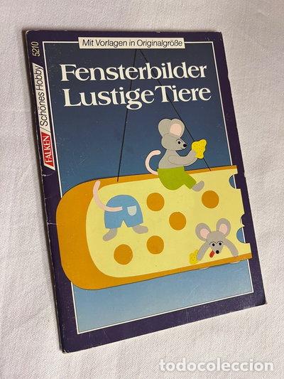 Livres: Fensterbilder. Lustige Tiere- 9783806852103