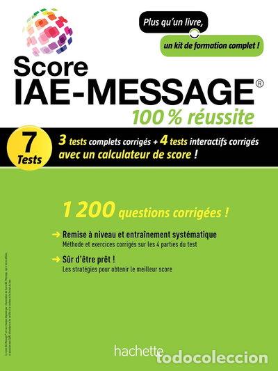 books: Score IAE-Message- 9782011403520
